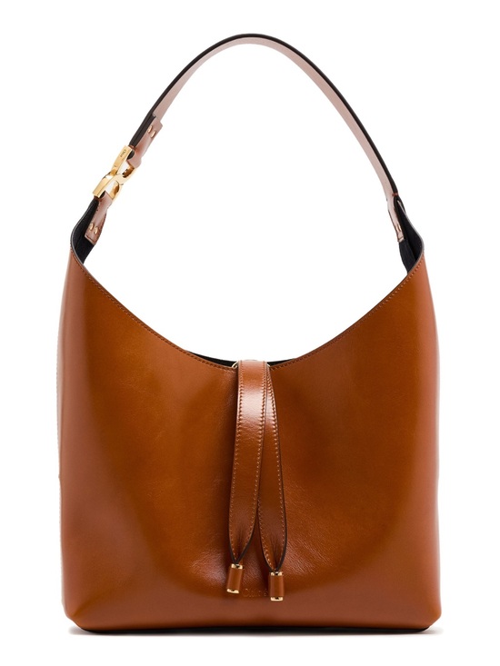 Chloe Handbags - Chloe Marcie Leather Hobo Bag with Gold Accents